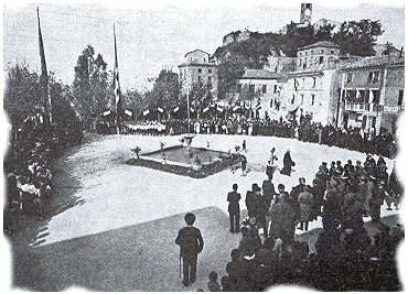 Inaugurazione dell'acquedotto a Vernasca (1937)